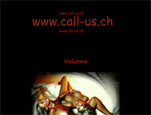 Tablet Screenshot of call-us.ch